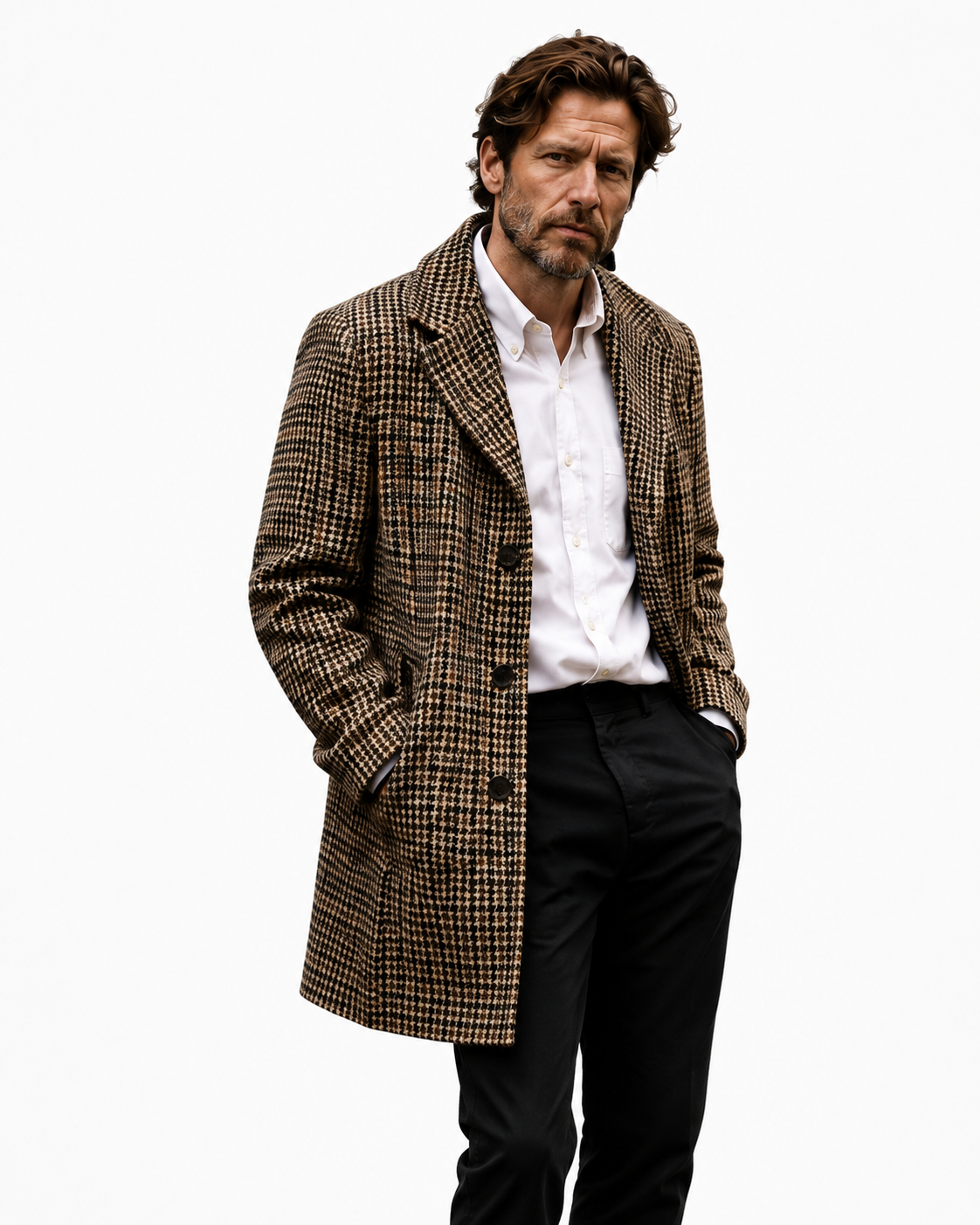 Signature Knee-Length Jacket — SW-OC-001
