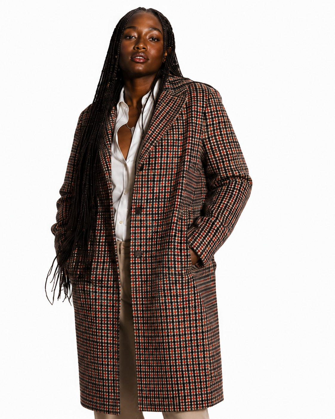 Signature Knee-Length Jacket — SW-OC-001